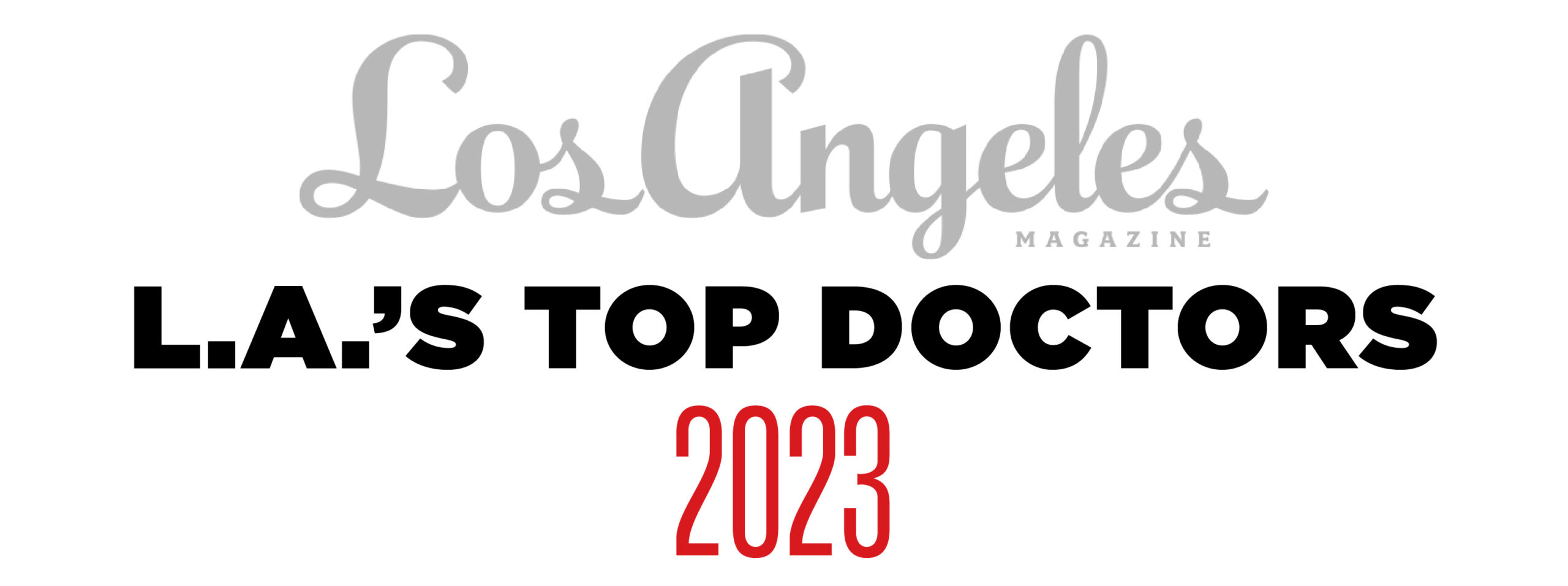 LA top doctors 2023